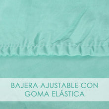 Cargar imagen en el visor de la galería, Juego Sábanas de Verano y Entretiempo 50% Algodón y 50% poliéster- Aguamarina
