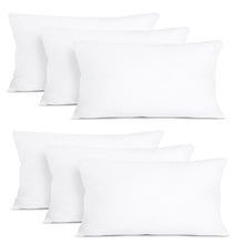 Cargar imagen en el visor de la galería, Relleno de cojín de fibra hueca de alta recuperación - Pack 6 rellenos - 50x70 cm