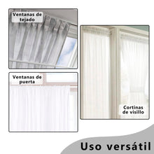 Cargar imagen en el visor de la galería, 2 Piezas de Barra Extensible para Cortinas, Barra de Tensión