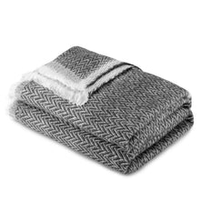 Cargar imagen en el visor de la galería, Manta o Colcha 4 Estaciones de Algodón- Negro