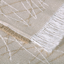 Cargar imagen en el visor de la galería, Colcha Plaid Multiusos, Jarapas para Sofá- Rayas Camel