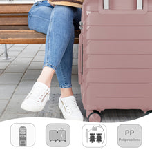 Cargar imagen en el visor de la galería, Maleta de Viaje de Cabina de Polipropileno, Resistente y Ruedas 360º- Nude