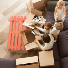 Cargar imagen en el visor de la galería, Pack 10/20 Cajas de Cartón+Precinto para Mudanzas y Almacenaje-50x30x30CM 45Litros