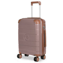 Cargar imagen en el visor de la galería, Maleta de Viaje de Cabina de Polipropileno, Ruedas Dobles 360º- Nude Pink