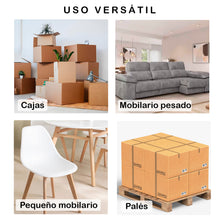 Cargar imagen en el visor de la galería, Film Negro para Embalar, Flexible y Resistente 50cm x 200metros