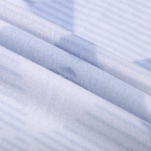 Cargar imagen en el visor de la galería, Juego de sábanas de 3 Piezas Invierno- Triángulo Lila Azulado