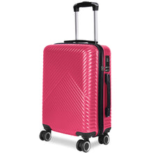Cargar imagen en el visor de la galería, Maleta de Viaje Cabina, Mediana, Grande, rígida 100% de Polipropileno y ABS-Frambuesa