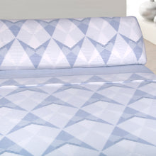 Cargar imagen en el visor de la galería, Juego de sábanas de 3 Piezas Invierno- Triángulo Lila Azulado