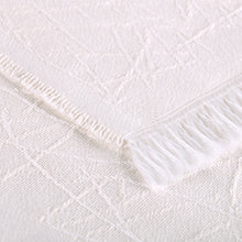 Cargar imagen en el visor de la galería, Colcha Plaid Multiusos, Jarapas para Sofá- Rayas Hueso