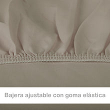 Cargar imagen en el visor de la galería, Juego de Funda Nórdica, 3 Piezas Cremallera Oculta - Círculos Marrón