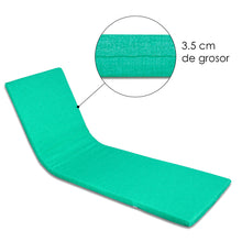 Cargar imagen en el visor de la galería, Cojín de Tumbona 180x50x3,5cm- Verde