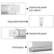 Cargar imagen en el visor de la galería, Estor Enrollable Screen Apertura 5% Translúcido- Blanco