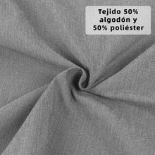 Cargar imagen en el visor de la galería, Cojín Tumbona Colchón 120x55x6cm . Ideal para Jardín, Piscina, Terraza- Gris