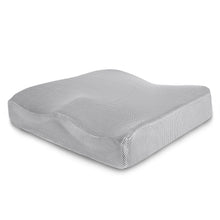 Cargar imagen en el visor de la galería, Cojín ortopédico Viscoelástico 42x43x8cm para Silla, Coche, Oficina.