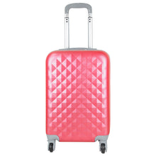 Cargar imagen en el visor de la galería, Maleta de estructura rígida - Modelo Cubo - Rosa
