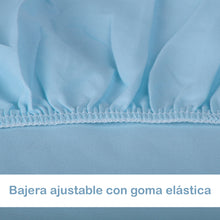 Cargar imagen en el visor de la galería, Juego de Funda Nórdica 3 Piezas- Odense Azul