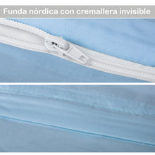 Cargar imagen en el visor de la galería, Juego de Funda Nórdica 3 Piezas- Odense Azul