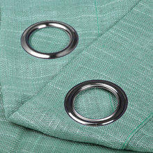 Cargar imagen en el visor de la galería, Cortinas de Salón Translúcidas, Lino, Modernas- Verde