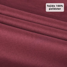 Cargar imagen en el visor de la galería, Cortinas Translúcidas de Salón 140x260cm, 2 Piezas- Granate