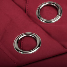 Cargar imagen en el visor de la galería, Cortinas Opacas, Blackout, Térmicas Aislantes del Frio y del Calor- Granate