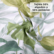 Cargar imagen en el visor de la galería, Cojín Tumbona Colchón 120x55x6cm . Ideal para Jardín, Piscina, Terraza- Hojas