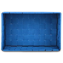 Cargar imagen en el visor de la galería, Pack de 3 Cajas de Almacenaje Decorativas- Azul
