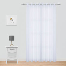 Cargar imagen en el visor de la galería, Cortinas modernas translucidas - Blanco