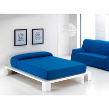 Cargar imagen en el visor de la galería, Colcha multiusos, plaid - Liso Azul