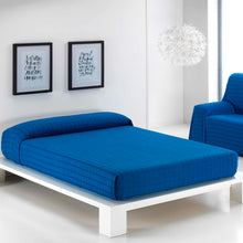 Cargar imagen en el visor de la galería, Colcha multiusos, plaid - Liso Azul