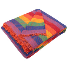 Cargar imagen en el visor de la galería, Colcha multiusos, plaid- Espiga Arcoiris