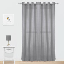 Cargar imagen en el visor de la galería, Cortinas modernas translucidas - Gris
