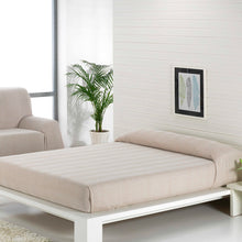 Cargar imagen en el visor de la galería, Colcha multiusos, plaid- Espiga Beige Camel