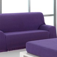 Cargar imagen en el visor de la galería, Colcha multiusos, plaid - Espiga Morado