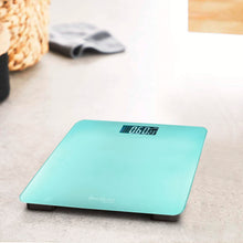 Cargar imagen en el visor de la galería, Báscula de Baño Digital ultrafina de vidrio templado para el baño con sensores de alta precisión, tecnología step-on y pantalla LCD