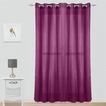 Cargar imagen en el visor de la galería, Cortinas modernas translucidas - Morado