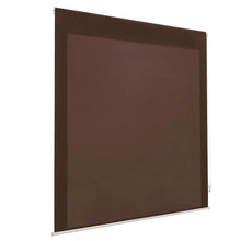 Cargar imagen en el visor de la galería, Estor enrollable translucido liso barato marrón