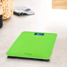 Cargar imagen en el visor de la galería, Báscula de Baño Digital ultrafina de vidrio templado para el baño con sensores de alta precisión, tecnología step-on y pantalla LCD