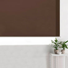 Cargar imagen en el visor de la galería, Estor Enrollable Translúcido Liso Marron