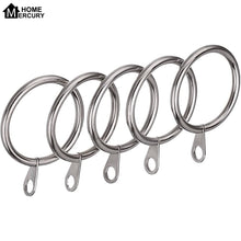 Cargar imagen en el visor de la galería, Anillos de cortina de Metal, ganchos colgantes para cortinas, varillas, anillos de gasa de alta resistencia. Plata-Dorado