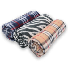 Cargar imagen en el visor de la galería, Mantas suave de felpa para mascotas - Pack 3 Dibujo - 130x160cm