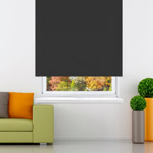 Cargar imagen en el visor de la galería, Estor enrollable opaco- Negro