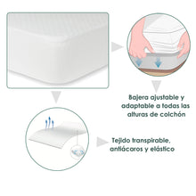 Cargar imagen en el visor de la galería, Protector de colchón de Rizo 100% Poliéster-Cama 105