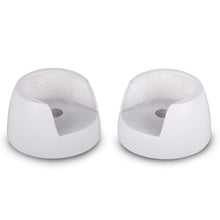 Cargar imagen en el visor de la galería, Soporte para Barra de Cortina Entre Paredes de Madera, 2unidades- Blanco