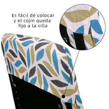 Cargar imagen en el visor de la galería, Cojín Tumbona Colchón 120x55x6cm . Ideal para Jardín, Piscina, Terraza- Forma Eliptica