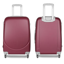 Cargar imagen en el visor de la galería, Maleta de estructura rígida - Mediana - Granate