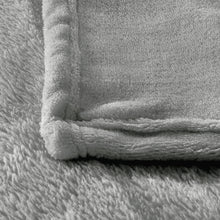 Cargar imagen en el visor de la galería, Manta Terciopelo Suave, Manta Coral- Gris Claro