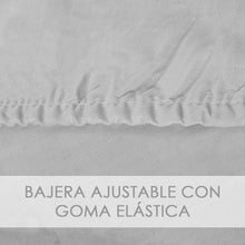 Cargar imagen en el visor de la galería, Juego Sábanas de Verano y Entretiempo 50% Algodón y 50% poliéster- Lunares Gris