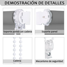 Cargar imagen en el visor de la galería, Estor enrollable opaco-Gris