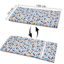 Cargar imagen en el visor de la galería, Cojín Tumbona Colchón 180x55x6cm . Ideal para Jardín, Piscina, Terraza- Forma Elíptica