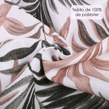 Cargar imagen en el visor de la galería, Cojín de Tumbona 180x50x3,5cm- Hojas Marrón